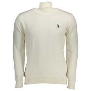 U.S. POLO ASSN. White Cotton Sweater
