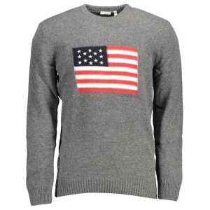 U.S. POLO ASSN. Gray Wool Sweater