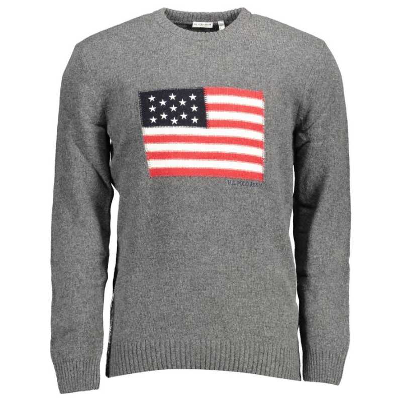 U.S. POLO ASSN. Gray Wool Sweater, theFeinheit