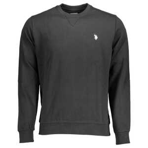 U.S. POLO ASSN. Black Cotton Sweater