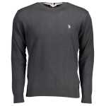 U.S. POLO ASSN. Black Cotton Sweater