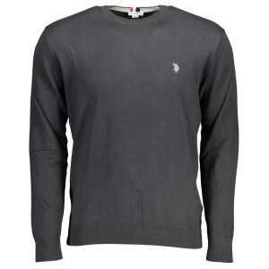 U.S. POLO ASSN. Black Cotton Sweater