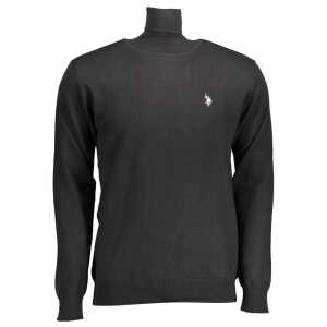 U.S. POLO ASSN. Black Cotton Sweater