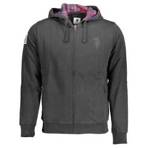 U.S. POLO ASSN. Black Cotton Sweater