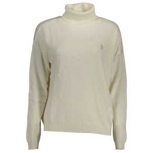 U.S. POLO ASSN. White Wool Sweater