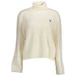 U.S. POLO ASSN. White Nylon Sweater