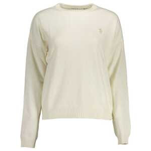 U.S. POLO ASSN. White Wool Sweater