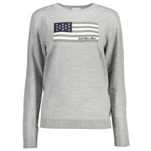 U.S. POLO ASSN. Gray Nylon Sweater