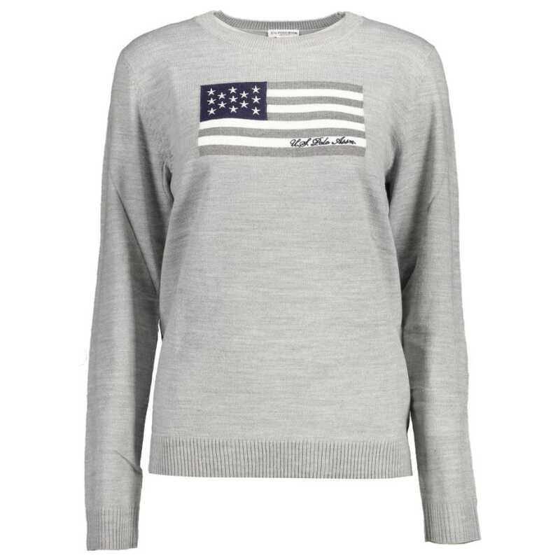 U.S. POLO ASSN. Gray Nylon Sweater, theFeinheit