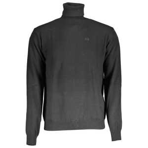 La Martina Black Wool Sweater