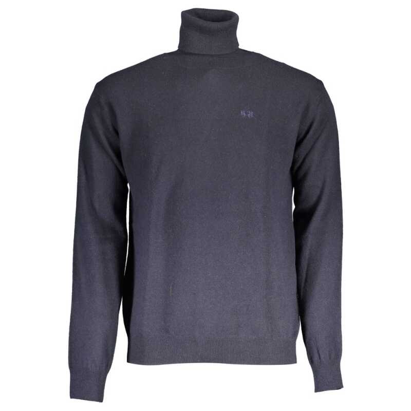 La Martina Blue Wool Sweater, theFeinheit