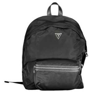 Guess Jeans Black Polyamide Backpack