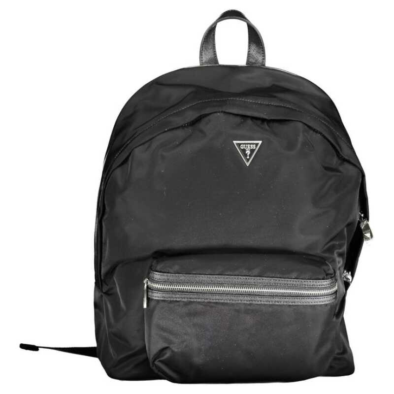 Guess Jeans Black Polyamide Backpack, theFeinheit