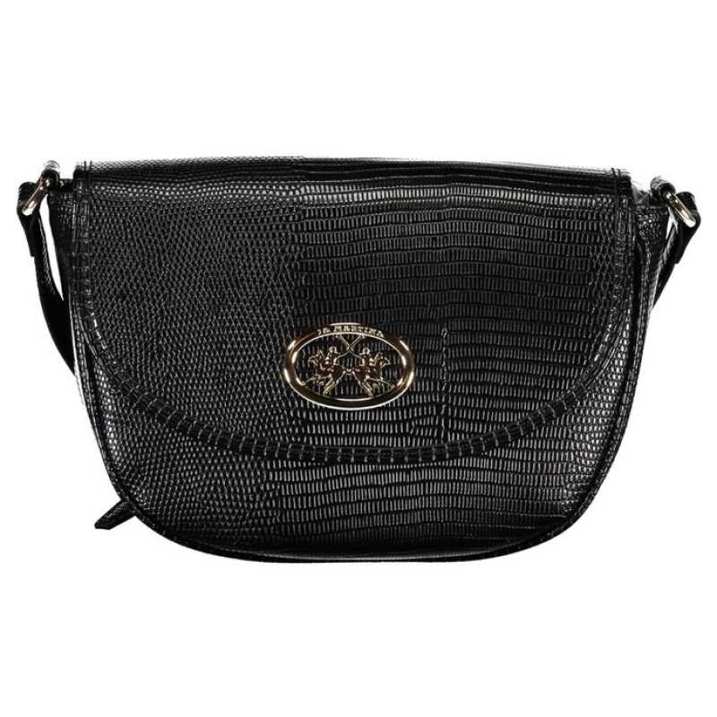 La Martina Black Polyethylene Handbag, theFeinheit