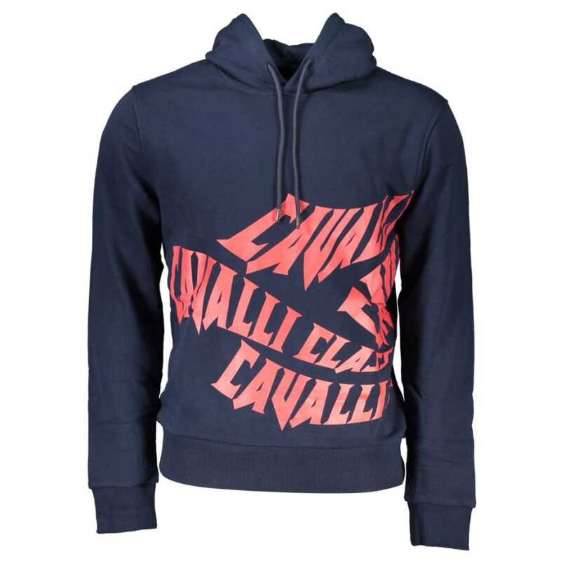 Cavalli Class Blue Cotton Sweater, theFeinheit