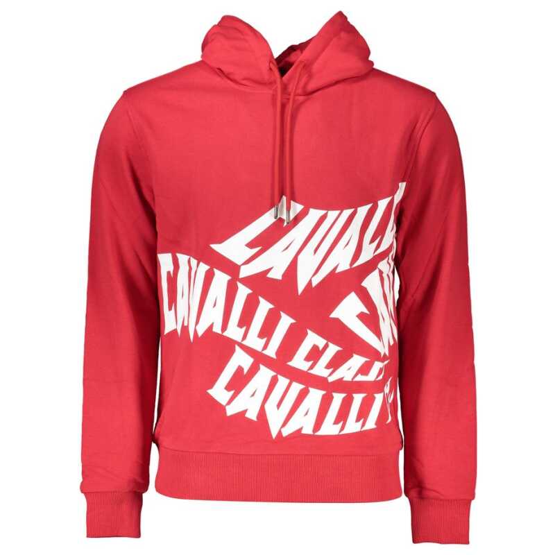 Cavalli Class Red Cotton Sweater, theFeinheit
