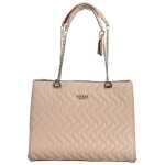 Guess Jeans Pink Polyethylene Handbag