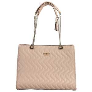 Guess Jeans Pink Polyethylene Handbag