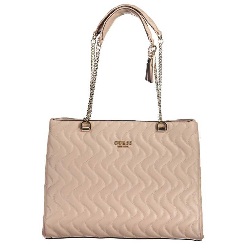 Guess Jeans Pink Polyethylene Handbag, theFeinheit