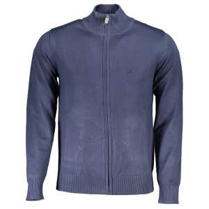 U.S. Grand Polo Blue Nylon Sweater