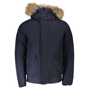 Woolrich Blue Cotton Jacket