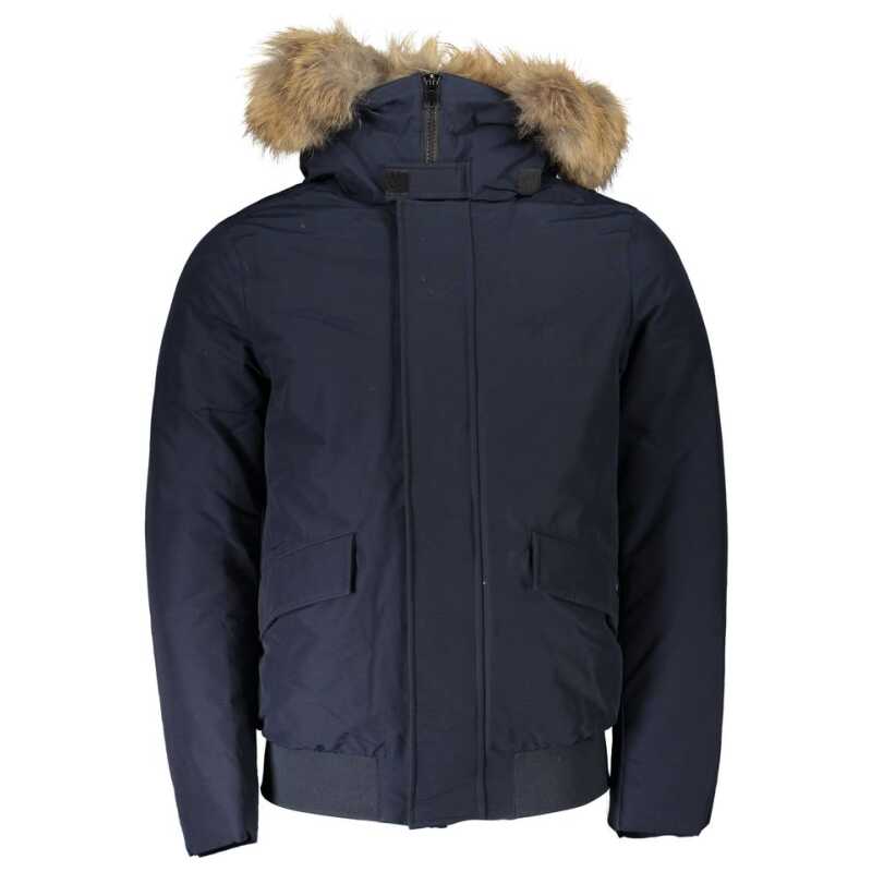 Woolrich Blue Cotton Jacket, theFeinheit