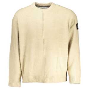 Calvin Klein Beige Cotton Sweater