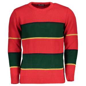 U.S. Grand Polo Red Fabric Sweater