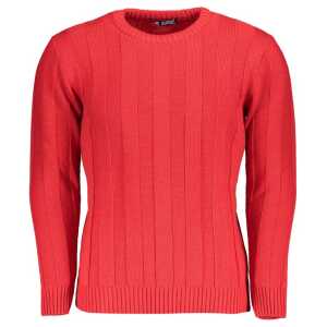U.S. Grand Polo Red Fabric Sweater