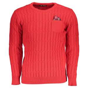 U.S. Grand Polo Red Fabric Sweater