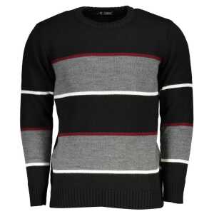 U.S. Grand Polo Black Fabric Sweater