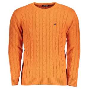 U.S. Grand Polo Orange Fabric Sweater