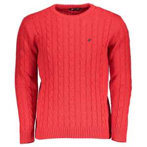 U.S. Grand Polo Red Fabric Sweater