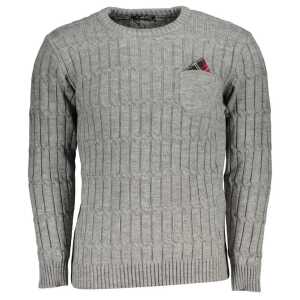 U.S. Grand Polo Gray Fabric Sweater