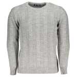 U.S. Grand Polo Gray Fabric Sweater