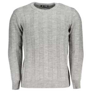 U.S. Grand Polo Gray Fabric Sweater