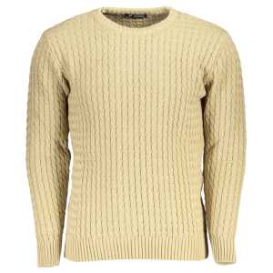 U.S. Grand Polo Beige Fabric Sweater