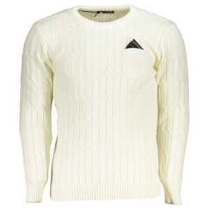U.S. Grand Polo White Fabric Sweater
