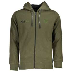 U.S. Grand Polo Green Cotton Sweater