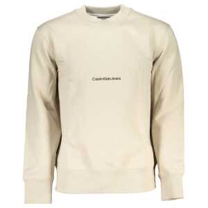 Calvin Klein Beige Cotton Sweater