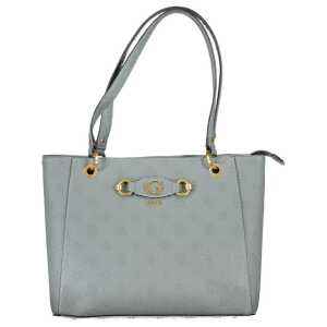 Guess Jeans Blue Polyethylene Handbag