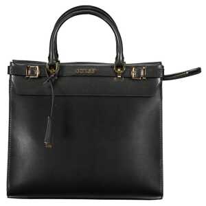 Guess Jeans Black Polyethylene Handbag