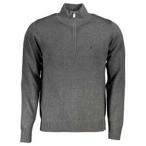 U.S. Grand Polo Gray Nylon Sweater