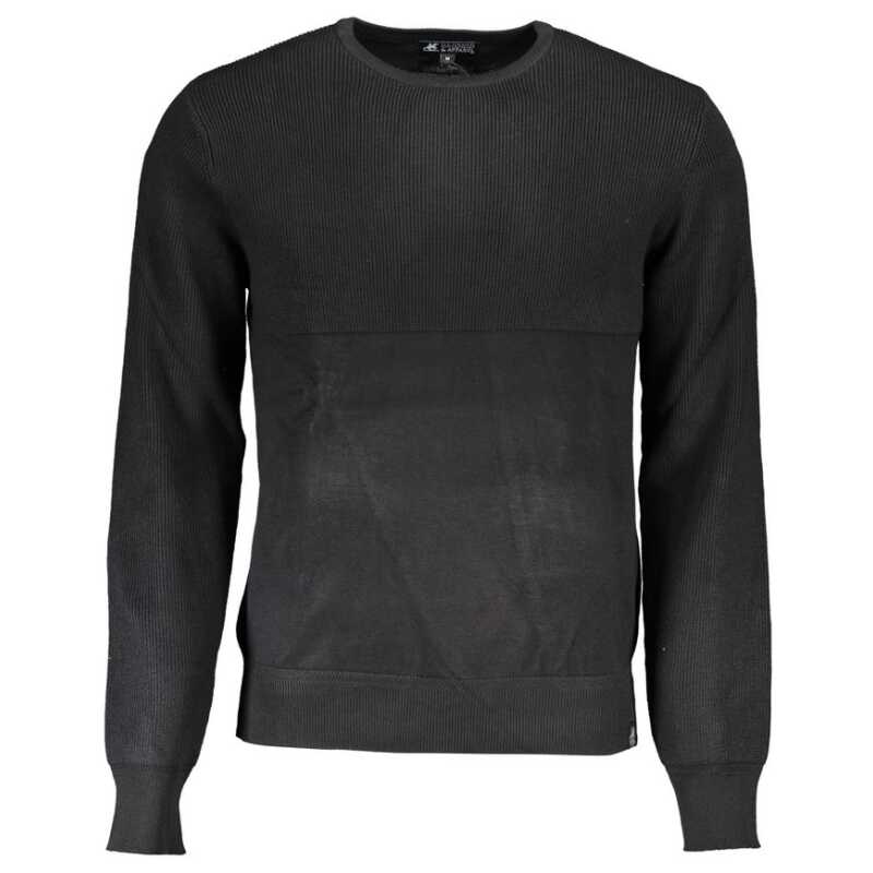 U.S. Grand Polo Black Nylon Sweater, theFeinheit