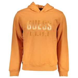 Guess Jeans Orange Cotton Sweater