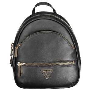 Guess Jeans Black Polyethylene Backpack
