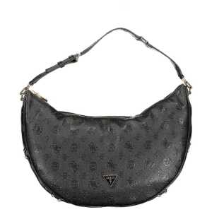 Guess Jeans Black Polyethylene Handbag