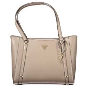 Guess Jeans Brown Polyethylene Handbag