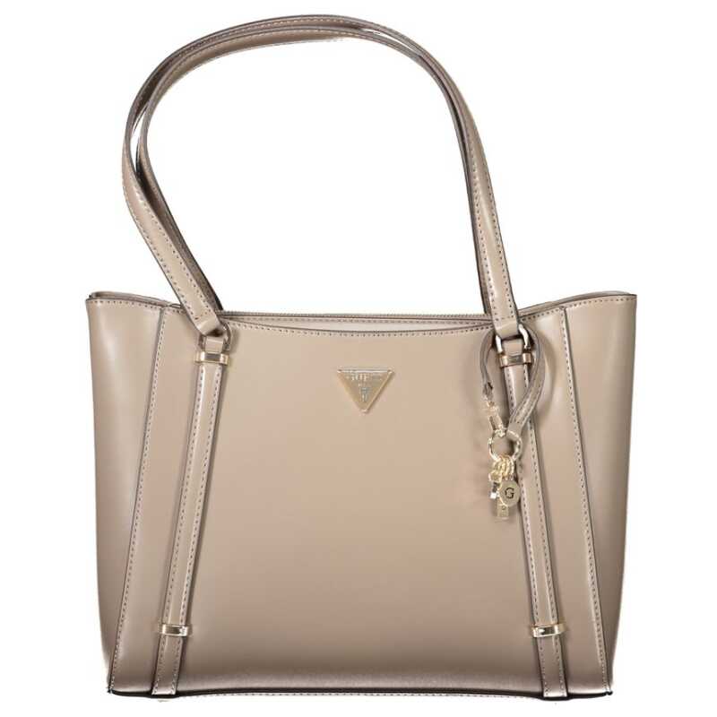 Guess Jeans Brown Polyethylene Handbag, theFeinheit
