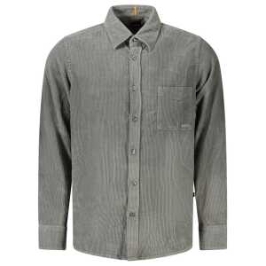 Hugo Boss Green Cotton Shirt